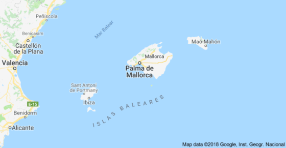 mapa de islas-baleares